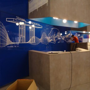 Beklebungen für Volkswagen und Total auf der IAA 2011