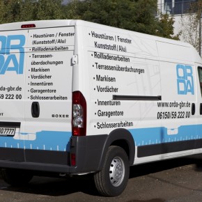 Orda Gbr: Neue Fahrzeugbeschriftung