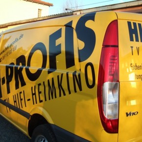 Hifi-Profis: Neue Autobeschriftung