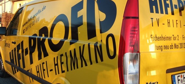 Hifi-Profis: Neue Autobeschriftung