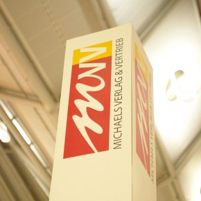 Spezial-Messestand-Modul für Michaels-Verlag MVV