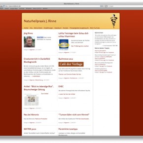 Webdesign für die Heilpraxis von Jörg Rinne