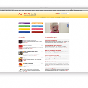 Relaunch des anthroposophischen Portals anthromedia.net Relaunch des anthroposophischen Portals anthromedia.net