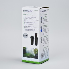 Verpackungslayout für Regenmeister ® Verpackungslayout für Regenmeister ®