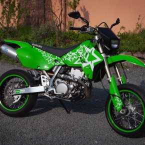 Folienbeklebung von Suzuki DRZ-400-SM Folienbeklebung von Suzuki DRZ-400-SM