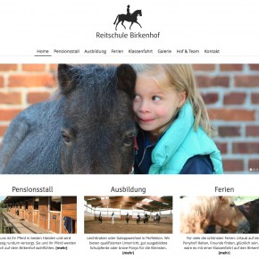 Webdesign Reitschule Birkenhof Webdesign Reitschule Birkenhof