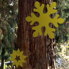 Fenster-Schmuck: weihnachtliche Sterne Fenster-Schmuck: weihnachtliche Sterne