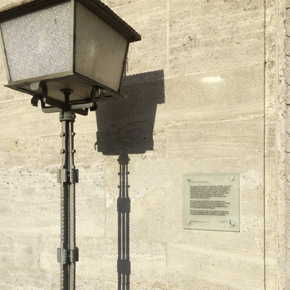Neue Denkmal-Schilder aus ESG Neue Denkmal-Schilder aus ESG