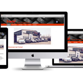 Redesign: Frontal KFZ GmbH Redesign: Frontal KFZ GmbH