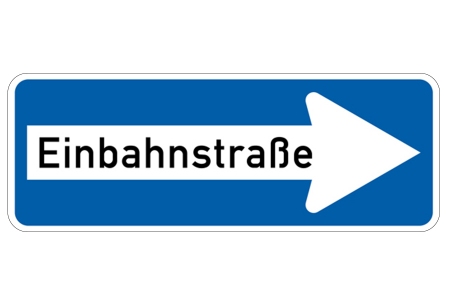Einbahnstrasse