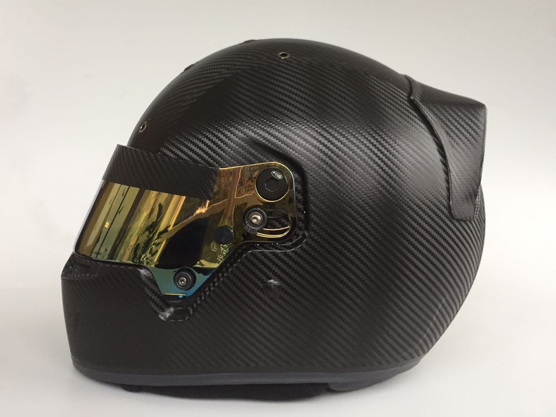 Folierung Helm Carbon 3D Folie